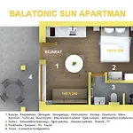 Apartman Balatonic Moon&sun Apartmanhaz Siófok