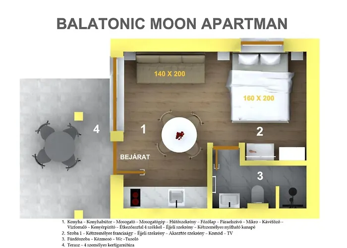 Balatonic Moon&sun Apartament